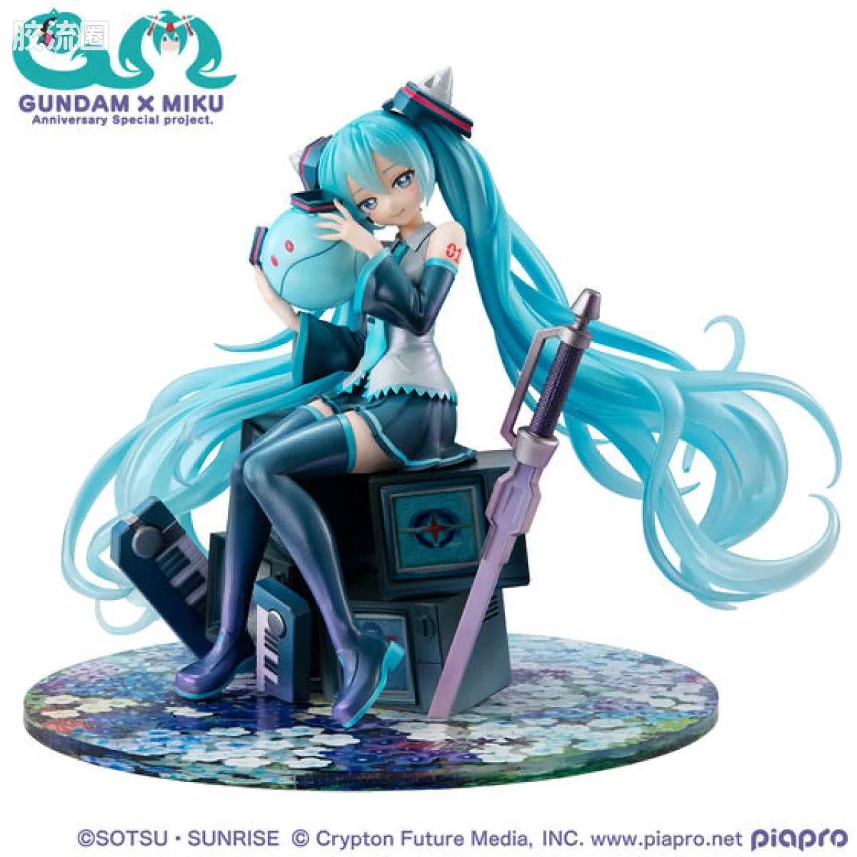 Mega House 手办系列 LUCREA系列 初音未来 × OO高达 - 图片
